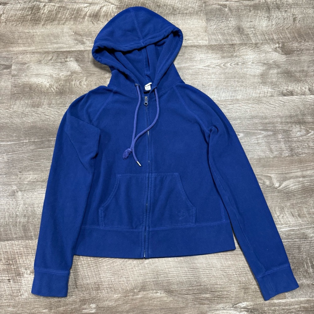 Aerie Royal Blue Full Zip Hoodie Size Small